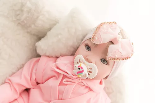 Boneca Reborn Bebê Realista 17 Itens Barata Menina - USA Magazine