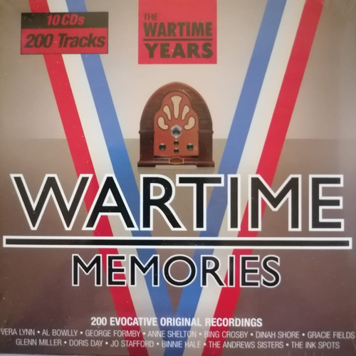 Compilado Wartime Memories 10 Cds Complado De Los 50