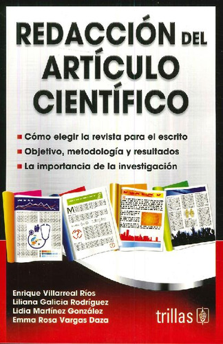 Libro Redacción Del Artículo Científico De Enrique Villarrea