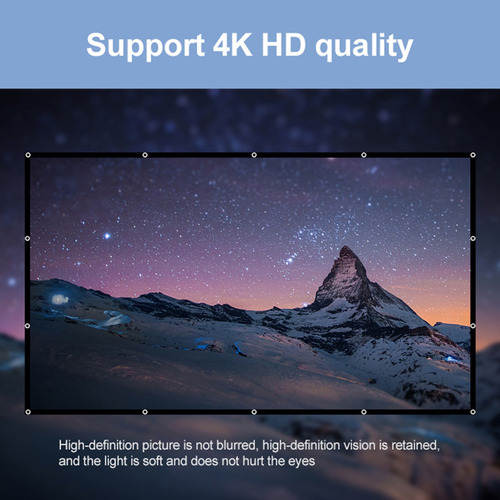 Pantalla De Proyector Para Películas Al Aire Libre 150 Pulga