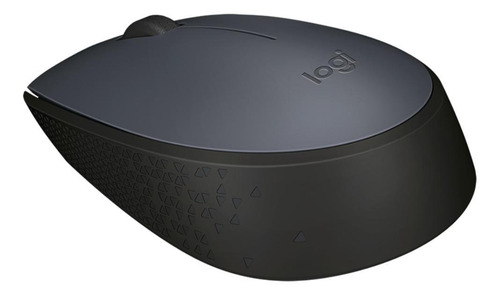 Imagen 2 de 4 de Mouse inalámbrico Logitech M170 gris y negro