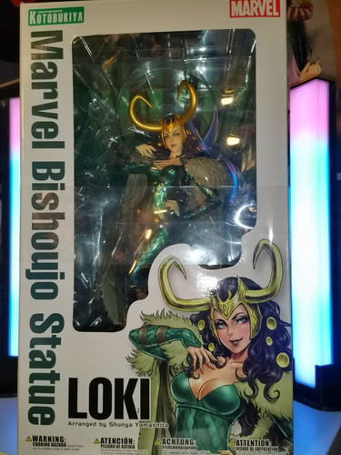 Marvel- Kotobukiya- Thor- Lady Loki- Bishoujo- Figura Anime (Usado)