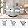 Evolur Raleigh Basic Planeador | Sillón Reclinable | Mecedor