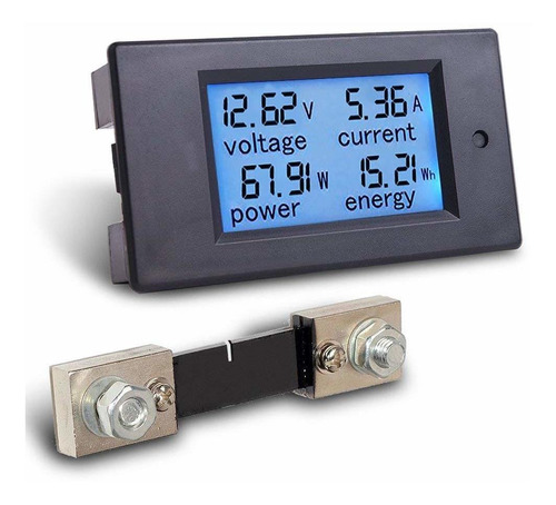 Monitor Uso Electricidad Cc 100 Pantalla Lcd Multimetro