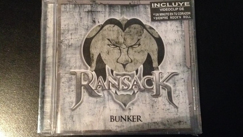 Ransack  Bunker Incluye Videoclip Cd Nuevo Cerrado