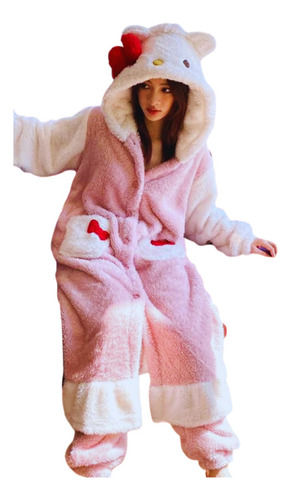 Bata- Pijama Kuromi/ Melody/ Kitty  Kigurumi Super Kawaii