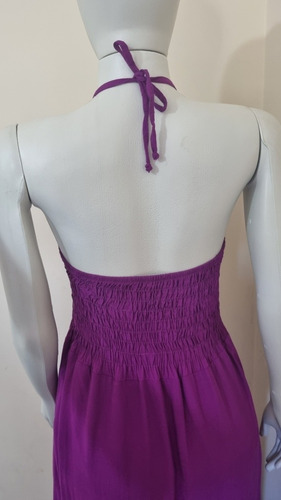Imagem 4 de 4 de Vestido Longo Feminina Frente Única Lástex Moda Feminina