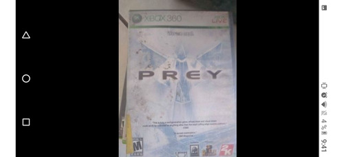 Prey Xbox 360