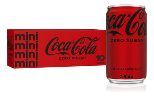 Coca-cola Zero Azúcar, 7.5 Oz, 10 Pack