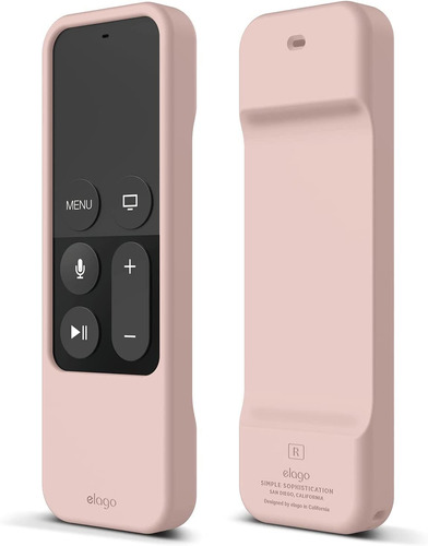 Funda Para Control Apple Tv Siri 4th/5th Gen Rosa Arena