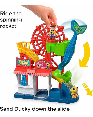 Imaginext Fisher Price Parque De Diversiones Toy Story 4