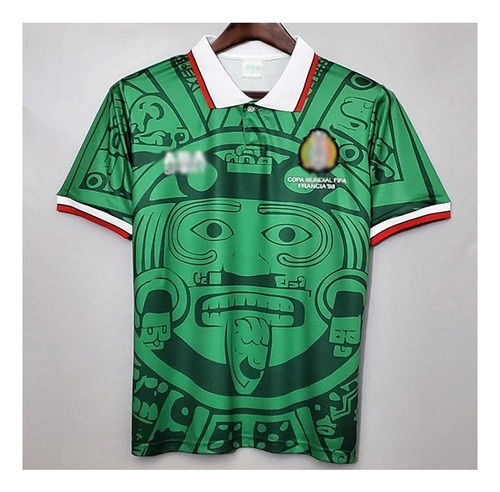 Playera Retro Del Mundial De México 1998 Visitante [u]