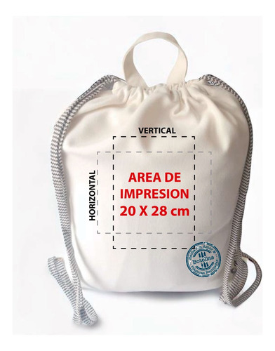 Morral Tula Viajera Eco Amigable Personalizada