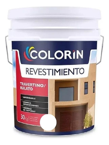 Revestimiento Texturado Medio Colorin 30 Kgs Dimension Color