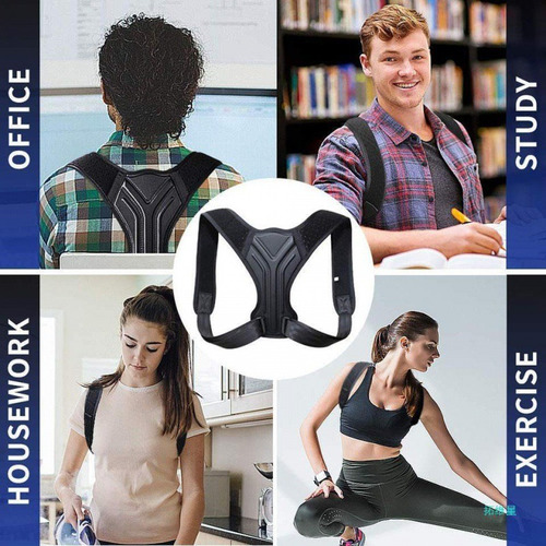 Corrector De Postura De Espalda Ajustable, Soporte Para Homb