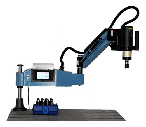 Rosqueadeira Eletrônica Articulada M3-m16 220v C/ Kit Pinças