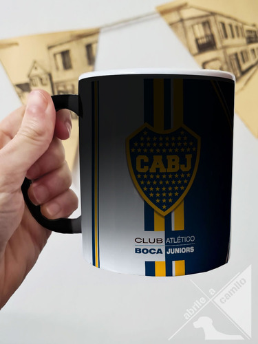 Taza Mágica Boca Juniors Modelo: Soy Xeneize