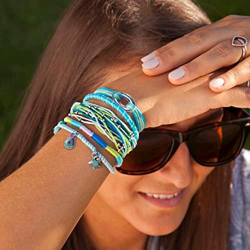 Kit Loopdedoo Deluxe Para Fazer Pulseiras De Amizade Diy E