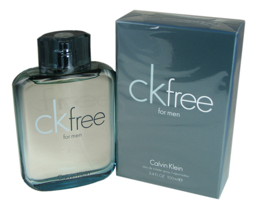 Edt 3.4 Onzas Ck Free Por Calvin Klein Para Hombre En Spray