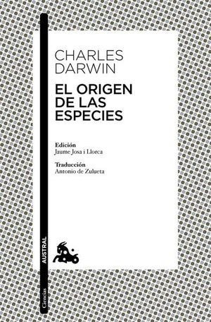 Libro El Origen De Las Especies Original