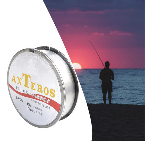 2 Paquete De 2-4 Sedal De Pesca De Fluorocarbono, 2 Piezas