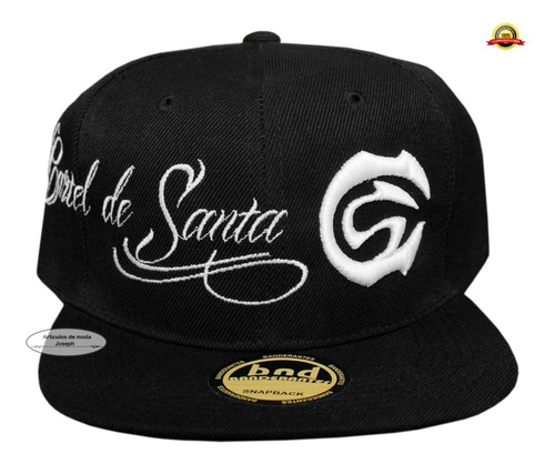 Cartel De Santa Gorra Babo Rap Hip Hop Cachucha Black Musica