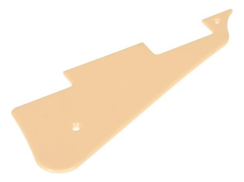 Licencia Scratchplate De Pickguard Color Crema Capa Para