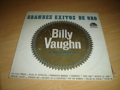Billy Vaughn Y Sus Exitos De Oro Lp Argentina Easy Listening
