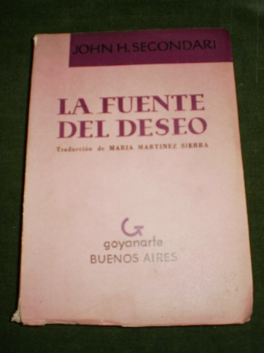 Libro La Fuente Del Deseo. Autor Jahn H. Secondari.num 55