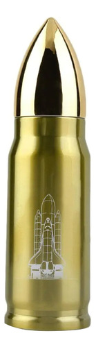 Termo Botella Térmica Acero Inoxidable Militar Bala 500ml 