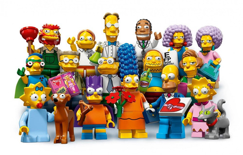 Lego Los Simpson Coleccion Completa 16 Minifigs Serie 2