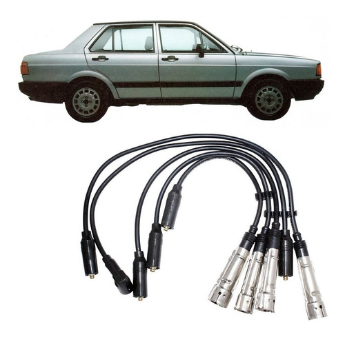 Juego Cable Bujia Para Volkswagen Gol 1.6 Ap 1.6 1984 1990