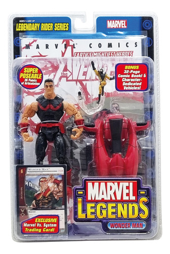 Toy Biz 2005 - Marvel Legends - Legendary Rider - Wonder Man