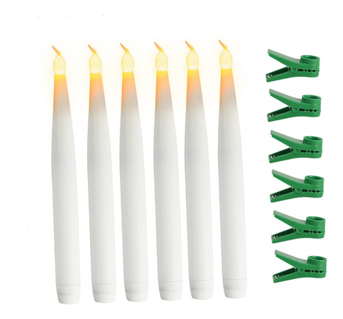 Labrimp 6 Pcs Night Long Pole Navidad Boda Lampara Cumpleaño