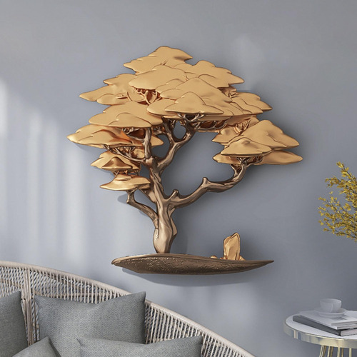 Escultura De Pared De Árbol Para Invitados De Bienvenida,