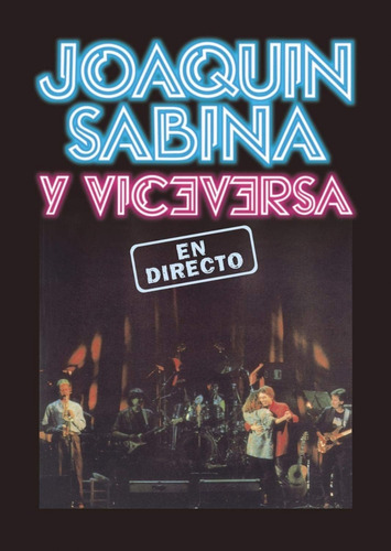 Joaquín Sabina Y Viceversa En Directo Dvd Nuevo En Stock 