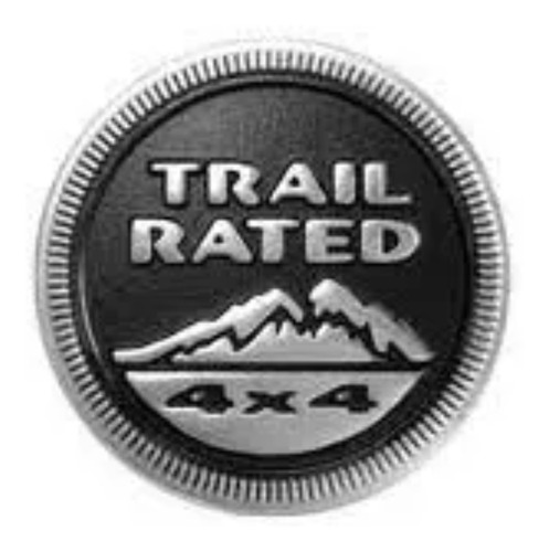 Emblema Trail Rated 4x4 Jeep Grand Cherokee 4g 2011/ Up