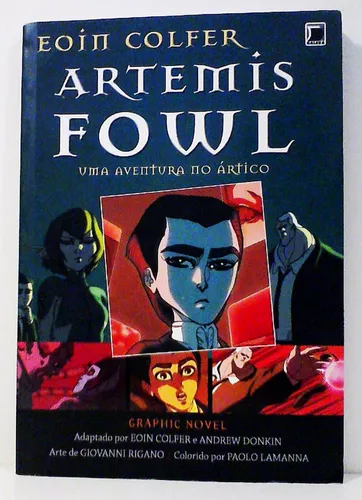 Livro Artemis Fowl: Uma Aventura No Ártico (graphic Novel 