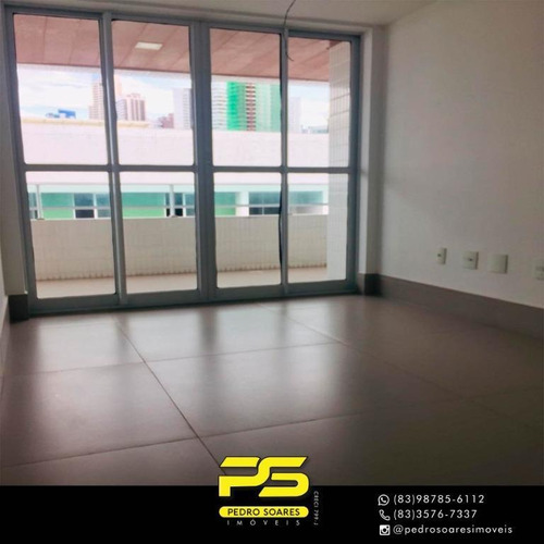 Imagem 2 de 13 de Cobertura Com 3 Dormitórios À Venda, 168 M² Por R$ 950.000 - Cabo Branco - João Pessoa/pb - Co0060