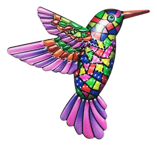 New Adorno De Colibrí De Hierro Forjado, Decoración De