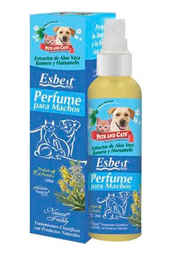 Perfume Para Macho 240ml- Perros Y Gatos