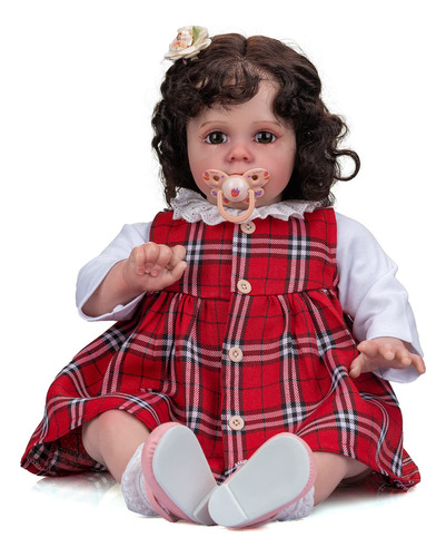 Boneca Pintada Com Acabamento De 24 Polegadas Reborn Toddler