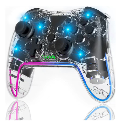 Controlador De Doble Motor Con Mango De Vibración, Pc/switch
