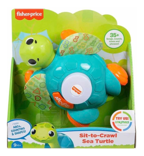 Tortuga Musical Fisher Price Linkimals Para Gatear Con Luces