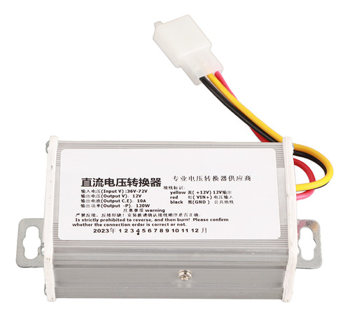 Adaptador De Convertidor Transformer Dc 36v72v A 12v 10a 120