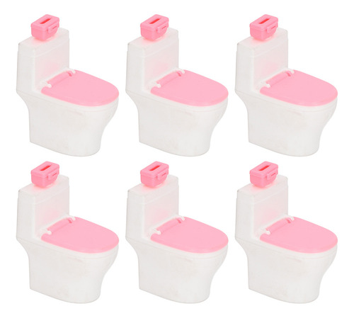 Accesorio De Inodoro Dollhouse De 10 Piezas