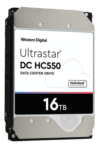 Wd 16tb Hdd Ultrastar Dc Hc550 Sata Rpm 3.5 Pulgadas Disco .