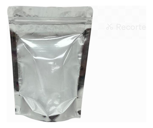 Bolsas Ziploc Con Visor Transparente Plastico Aluminio 18x26
