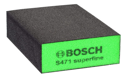 Imagen 1 de 10 de Esponja Abrasiva Taco Grano Fino Superfino Medio Bosch X10