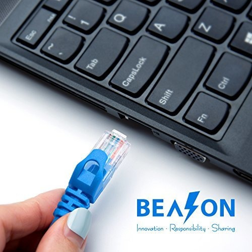 Beason Cat5e Ethernet Patch Cable Rj45 Red Para